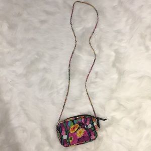 Vera Bradley crossbody with chain strap